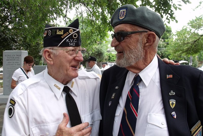 Rupert Spring and Col. William Weber